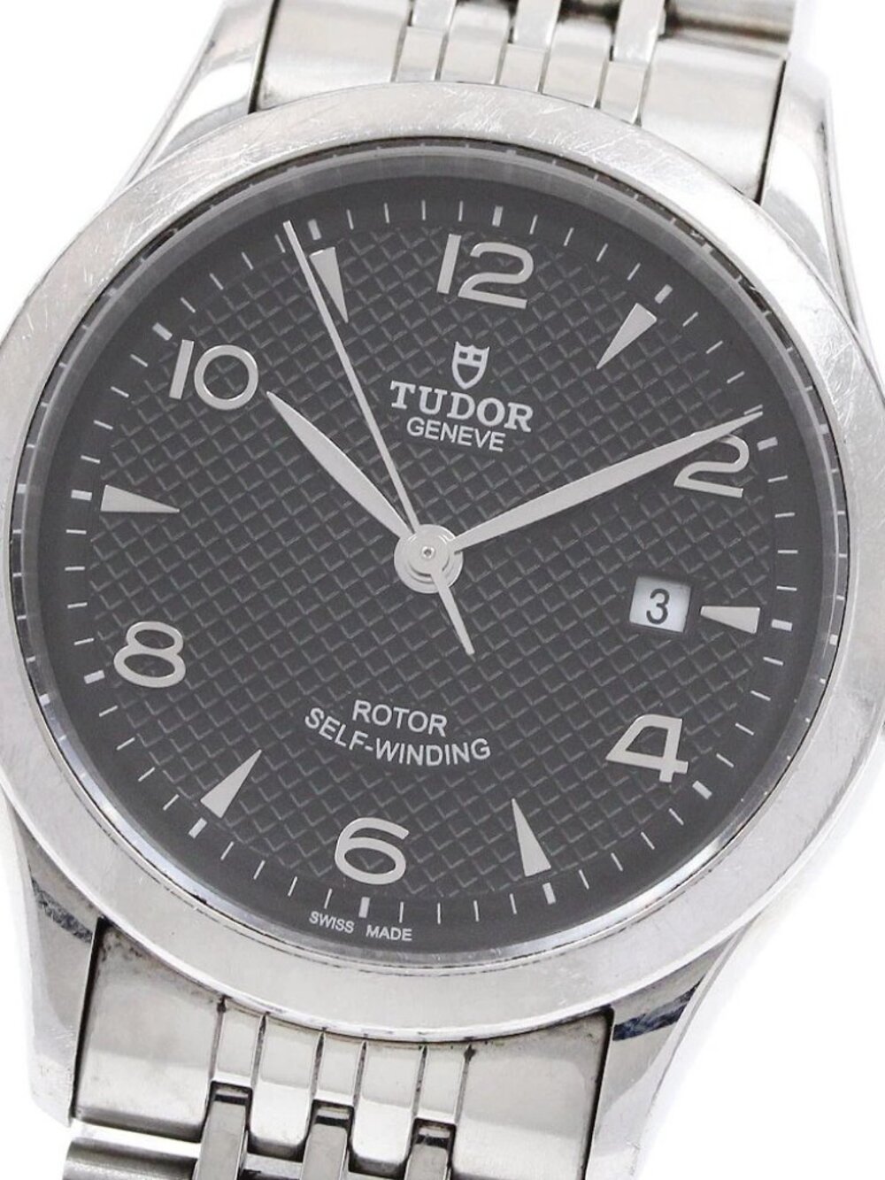 TUDOR 1926 91350 Date Black Dial Automatic Ladies Watch_920895